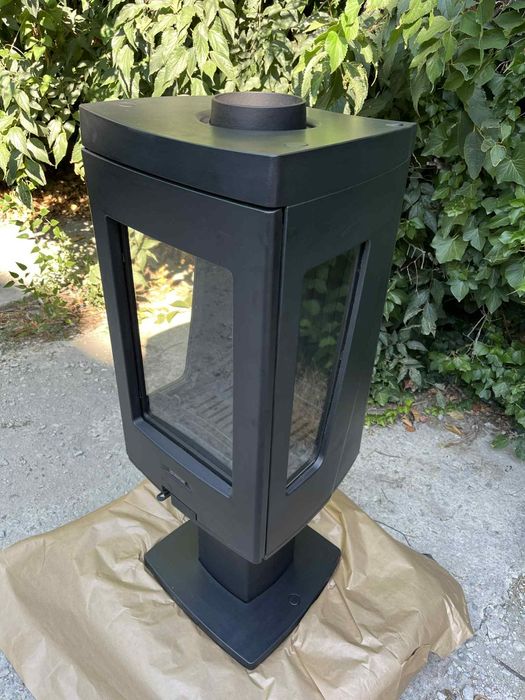 Нова чугунена печка на дърва 10кW