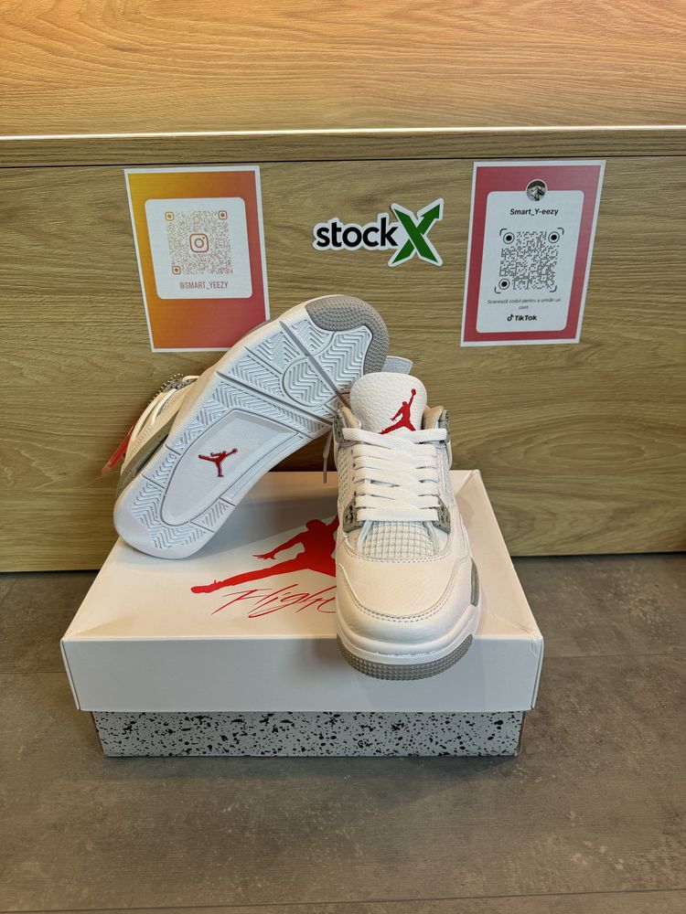 Ai Jordan 4 Retro Oreo, Poze Reale 36-45