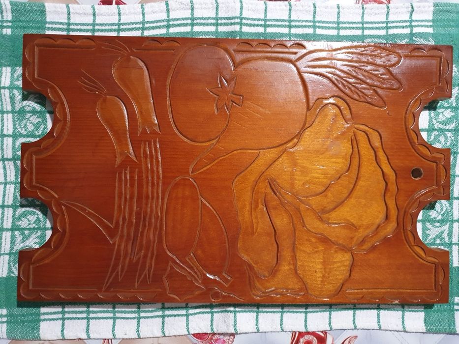 Доска разделочная деревянная, Доска кухонная 8 марта