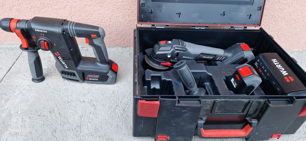 Wurth rotopercutor ,polizor pe acumulatori