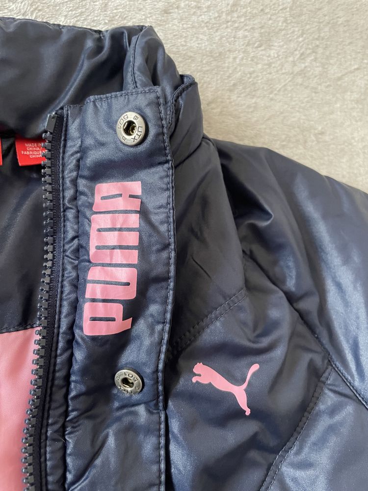 Детско яке пума за момиче 128 см 6-8 год Puma jacket