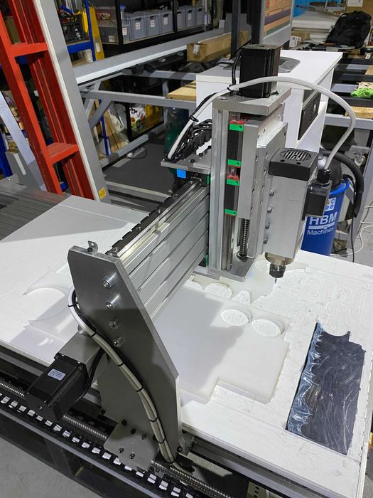 CNC Router Mach3 - motor frezare 2,2Kw, PACHET COMPLET (PC, monitor)