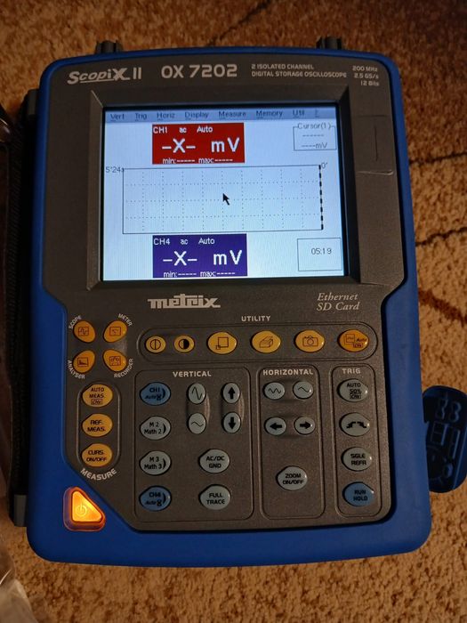 Osciloscop - analizor METRIX SCOPIX II 7202