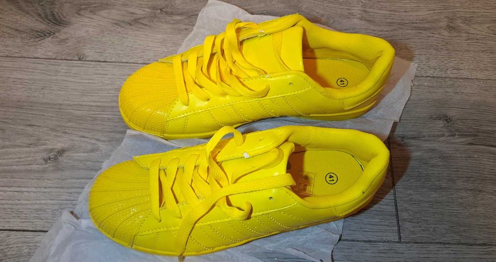 Sneakers Pantofi sport galbeni unisex