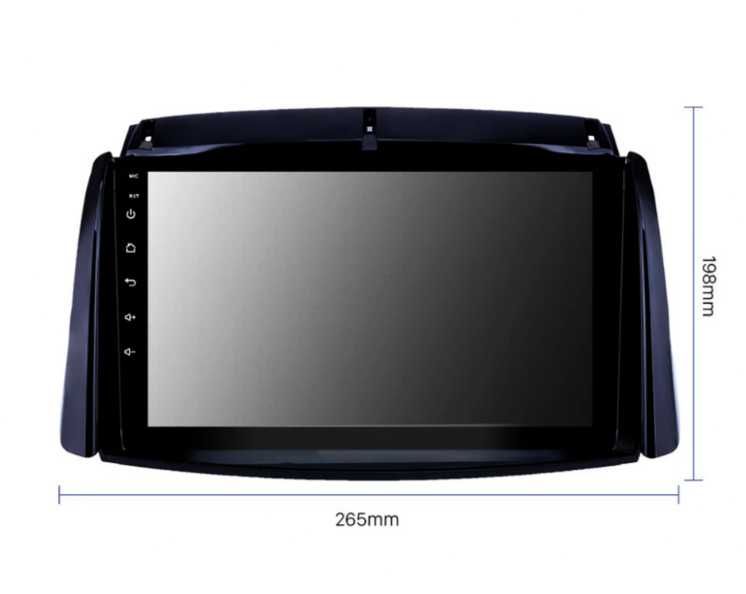 9-инчова мултимедия с рамка Renault Koleos (2006–2017) подарък камера