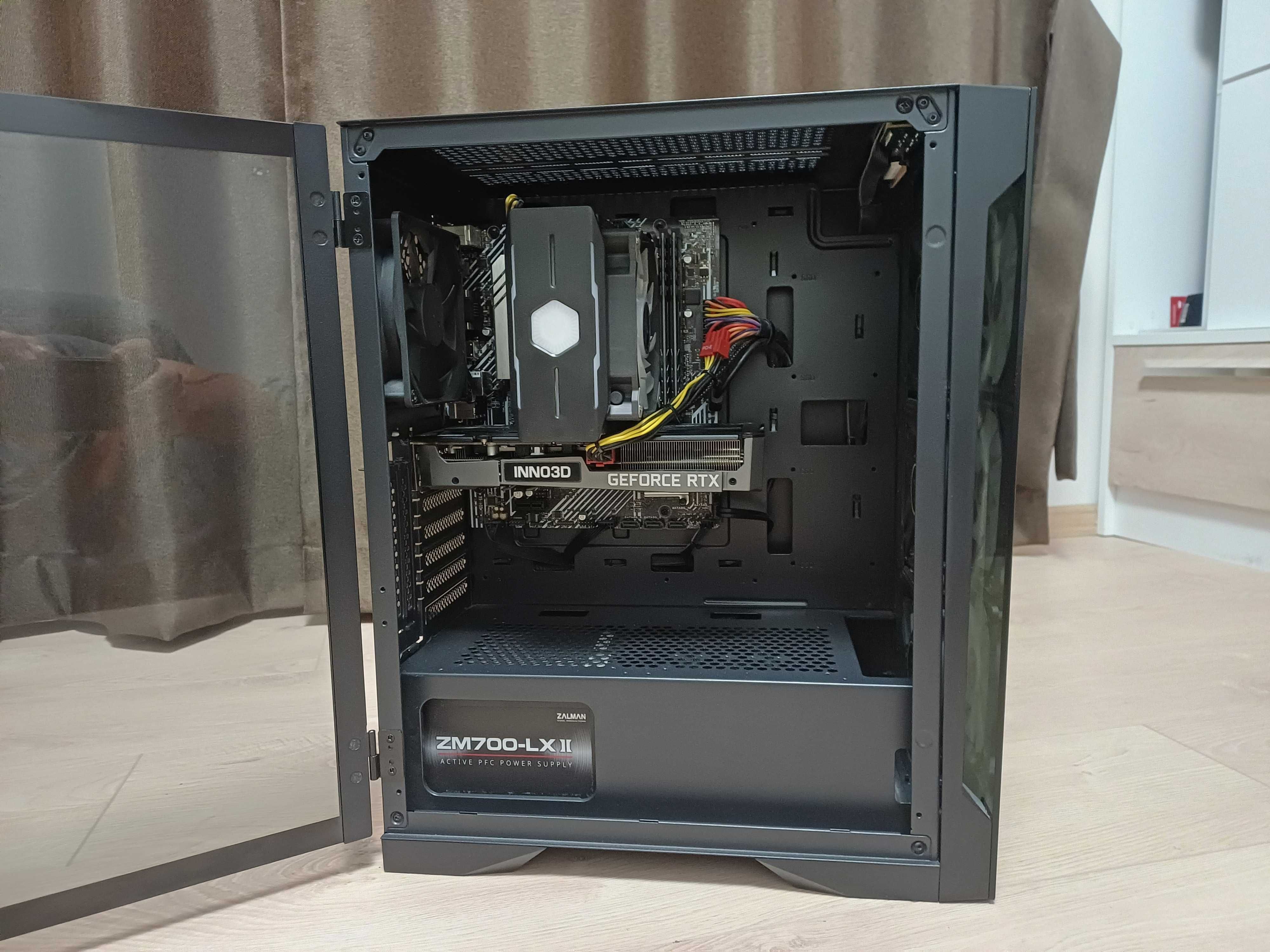 Геймърски компютър RTX 3060 TI / Intel Core I5 11400F / 16 GB RAM