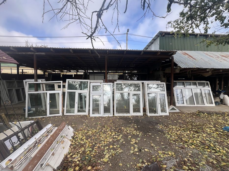 Б/У пластиковые окна,акфа терезелер;