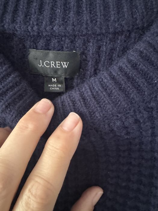 J.Crew разкошен мъжки вълнен пуловер М размер