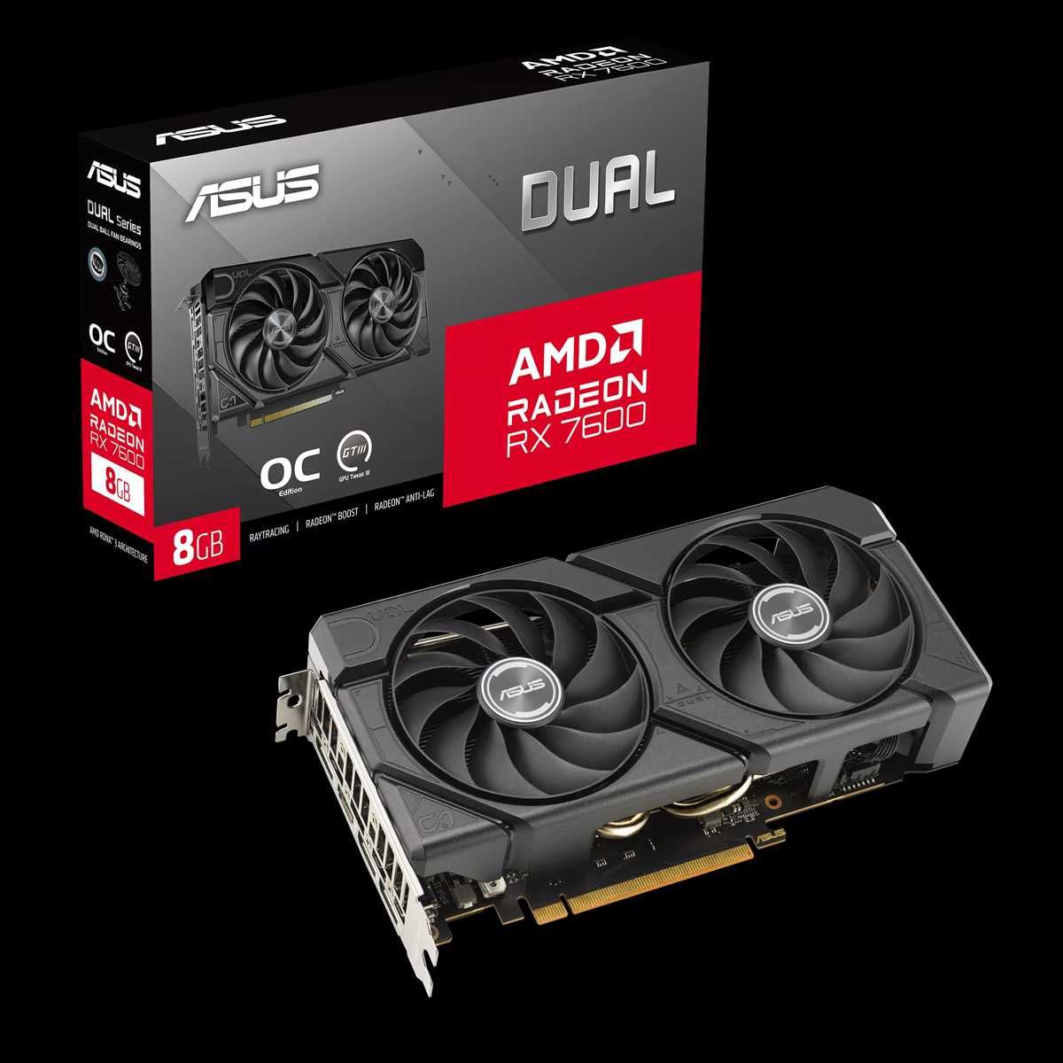 RX7600/R5 5600X/16GB RAM/Гаранция/Геймърски компютър