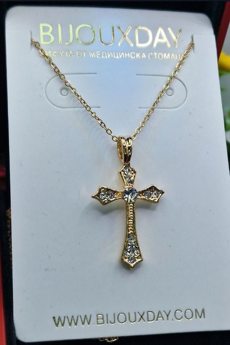 Колие- Cross Diamond