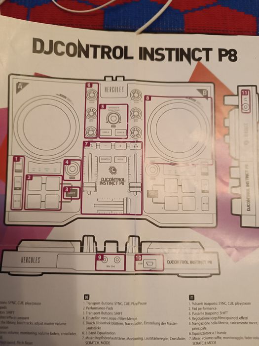 DJ Controller Instinct P8