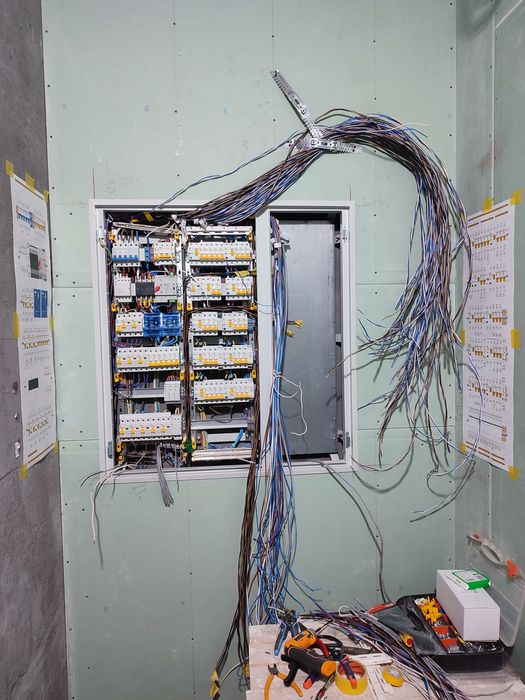 Электрика, Электромонтаж