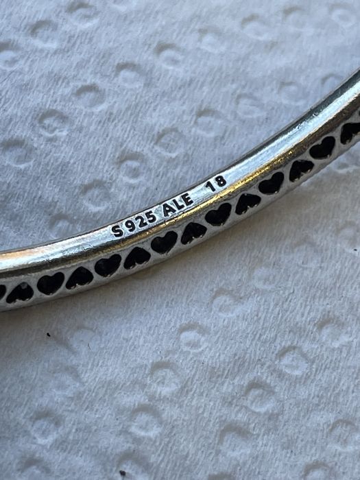 Bratara de argint fixa