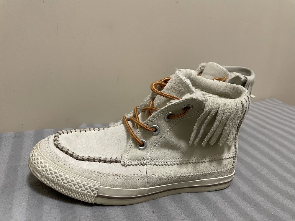 Зимни Converse естествен оксфордски набук