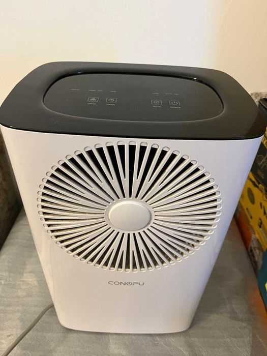 Conopu- Dezumidificator, 12L/zi, defrostare automata, 210W, 20x27x41cm
