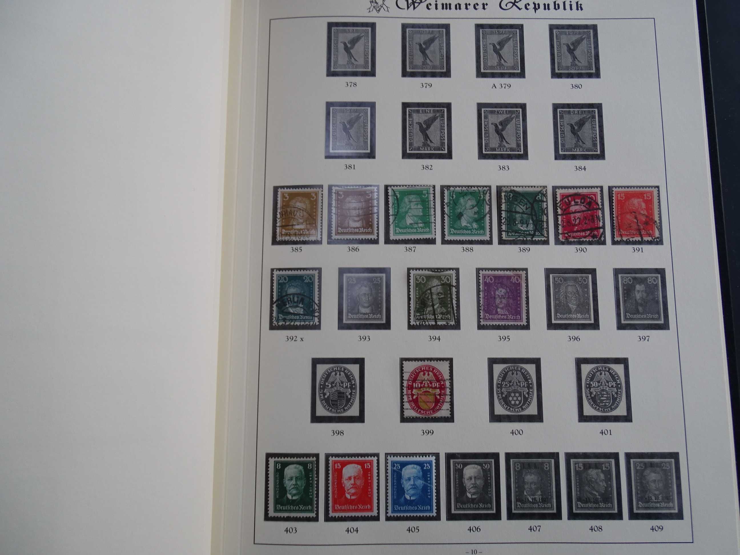 Germania Reich 1919-1932 , Album cu timbre stamp si nestamp (Lot 72)