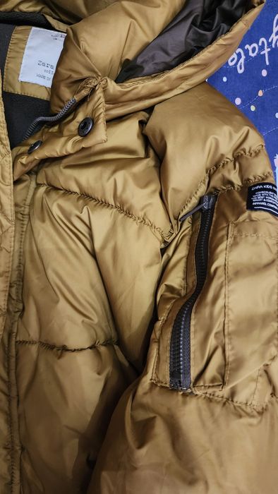 Куртка зимняя Zara 13 лет состояние отличное