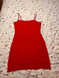 Лятна червена рокля HM