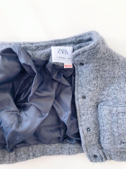 Palton din lana fetiță Zara, mărimea 92 (18–24 luni)