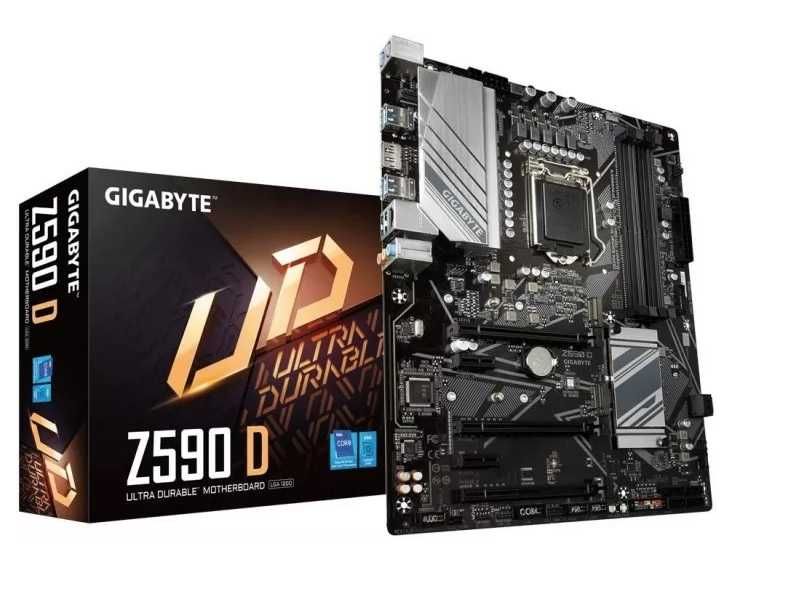 Gigabyte Z590D + i5 11500+ 16Gх2 RGB таймингами