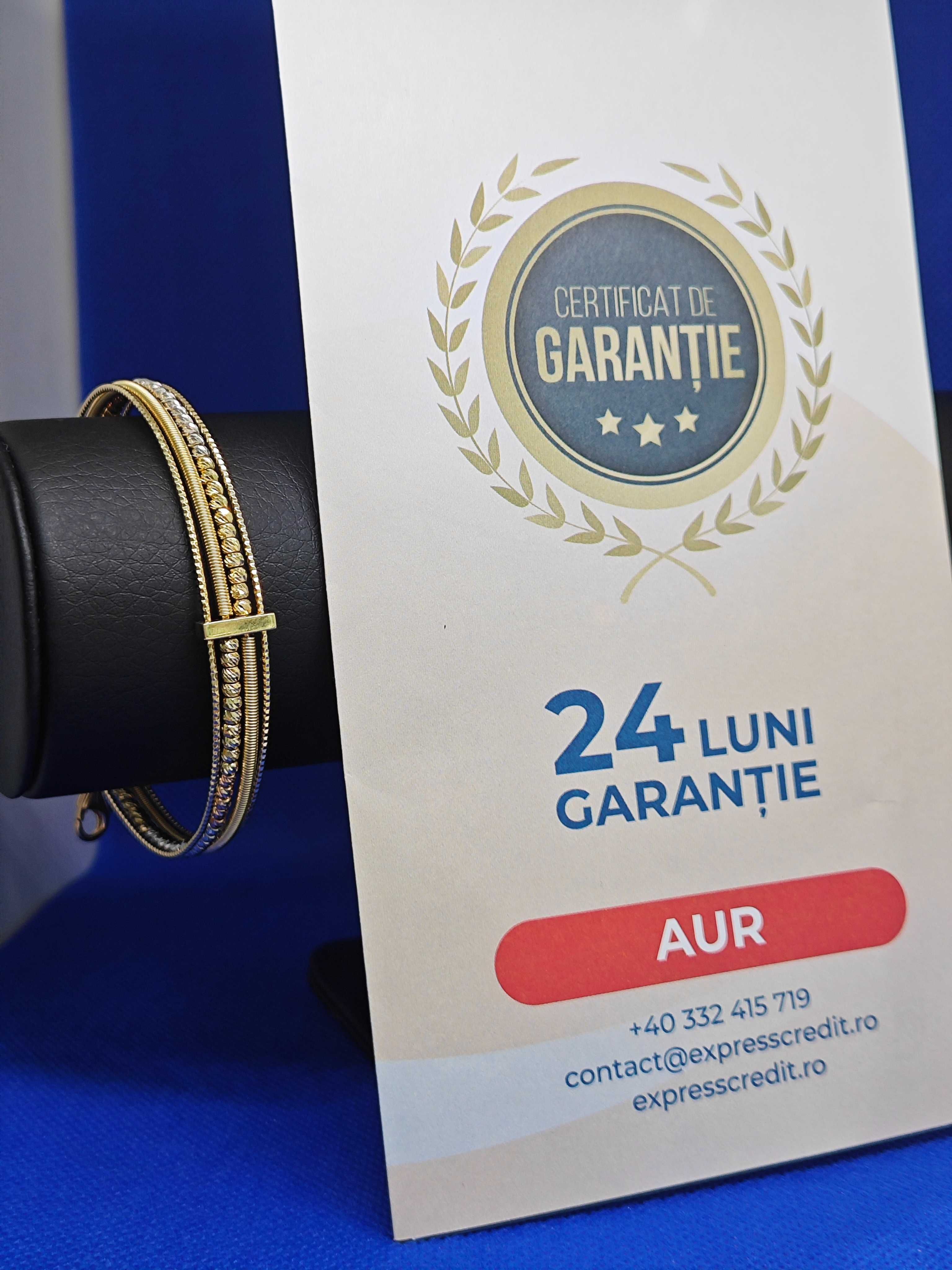 Bratara aur 14K 13.88g AG50 5115 - Garantie 2 ani!