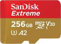 SanDisk 256GB Extreme 190MB/s 4K -GoPro Insta360 uchun- Bepul dostavka