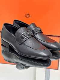 Pantofi barbati hermes piele