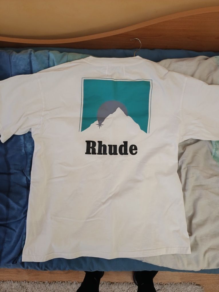 Тениска Rhude бяла