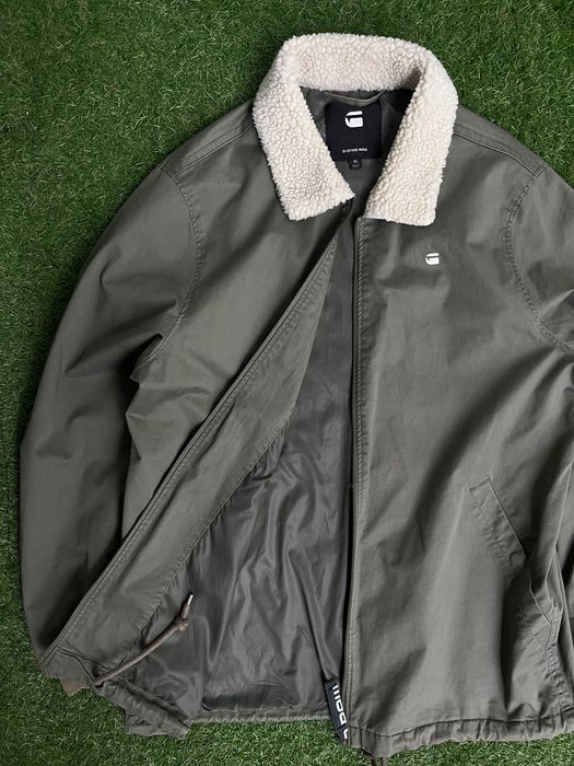 Мъжко яке / парка : G-Star Raw Rodis Teddy Coach JKT XL