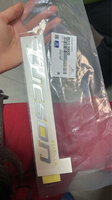 Эмблема Tucson nx4