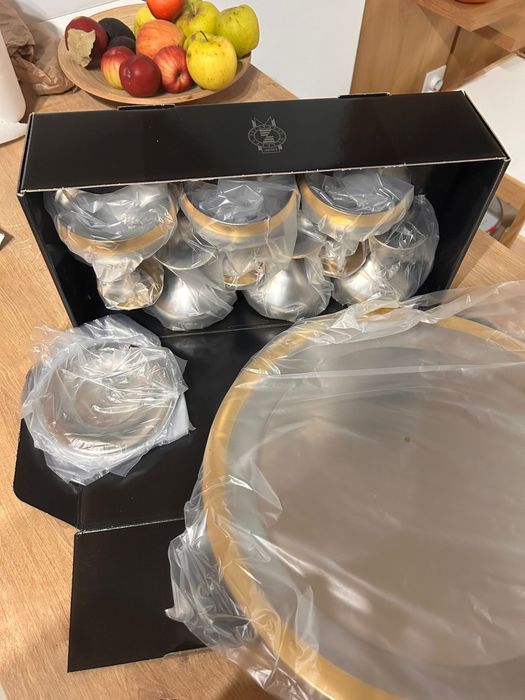 Set 6 pahare cu farfurii Zepter