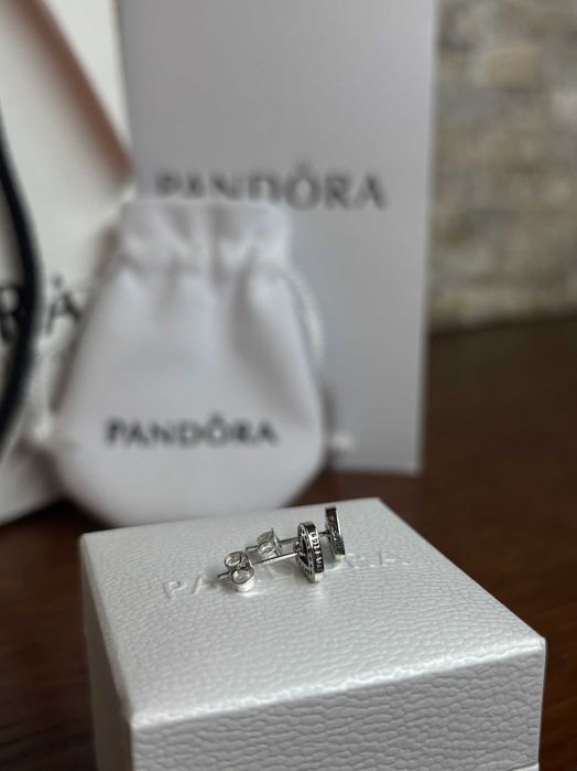 Обеци пандора - Сърца стъд