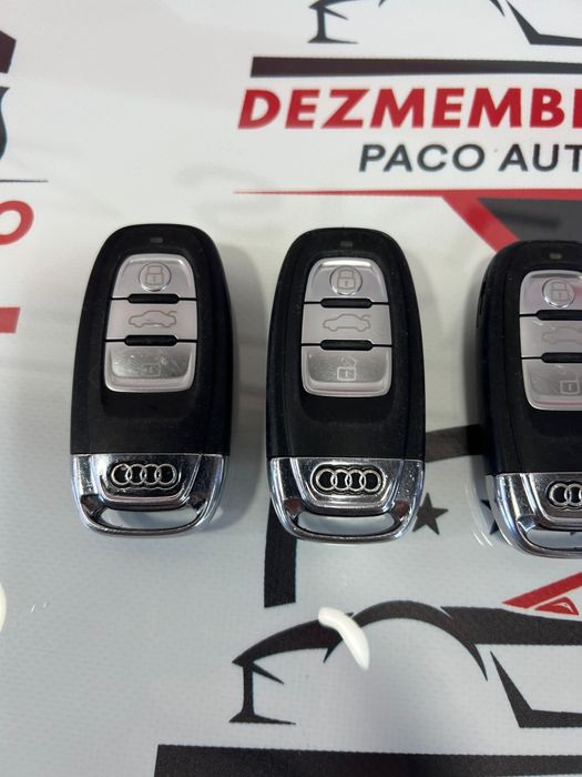 Cheie Originala Completa 3 Butoane Audi A4 B8 A5 Q5