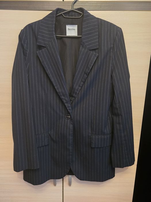 Костюм Bershka тъмносин