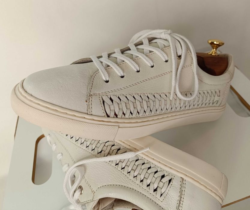 Pantofi sport casual 42 premium DUNE London NOU piele naturala