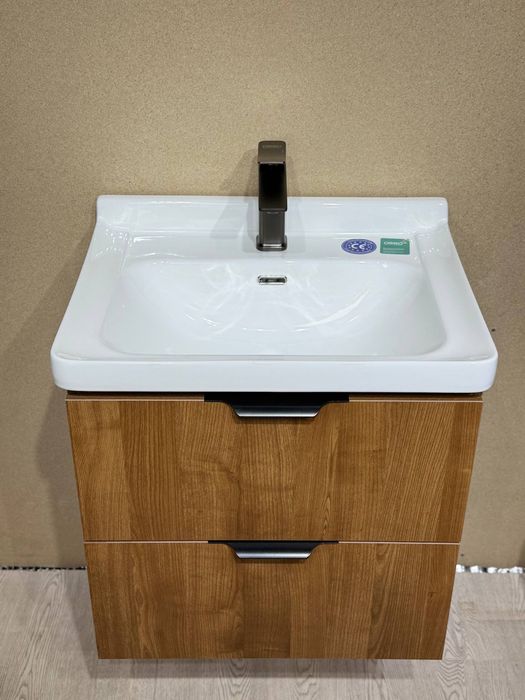 Тумба из ПВС (влагостойки) с раковиной на любой вкус