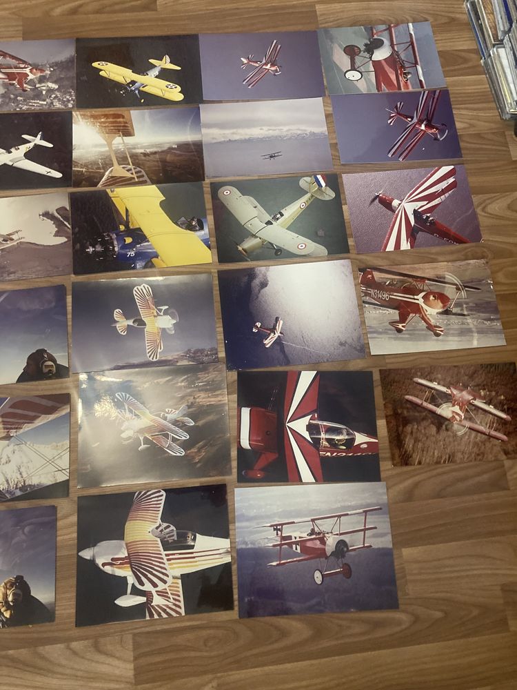 Colectie 28 fotografii avioane vintage