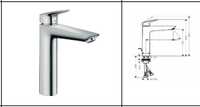 Смеситель для накладной раковины Grohe