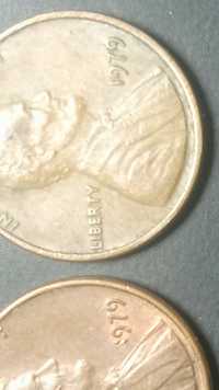 One cent,five cent,dime,quarter