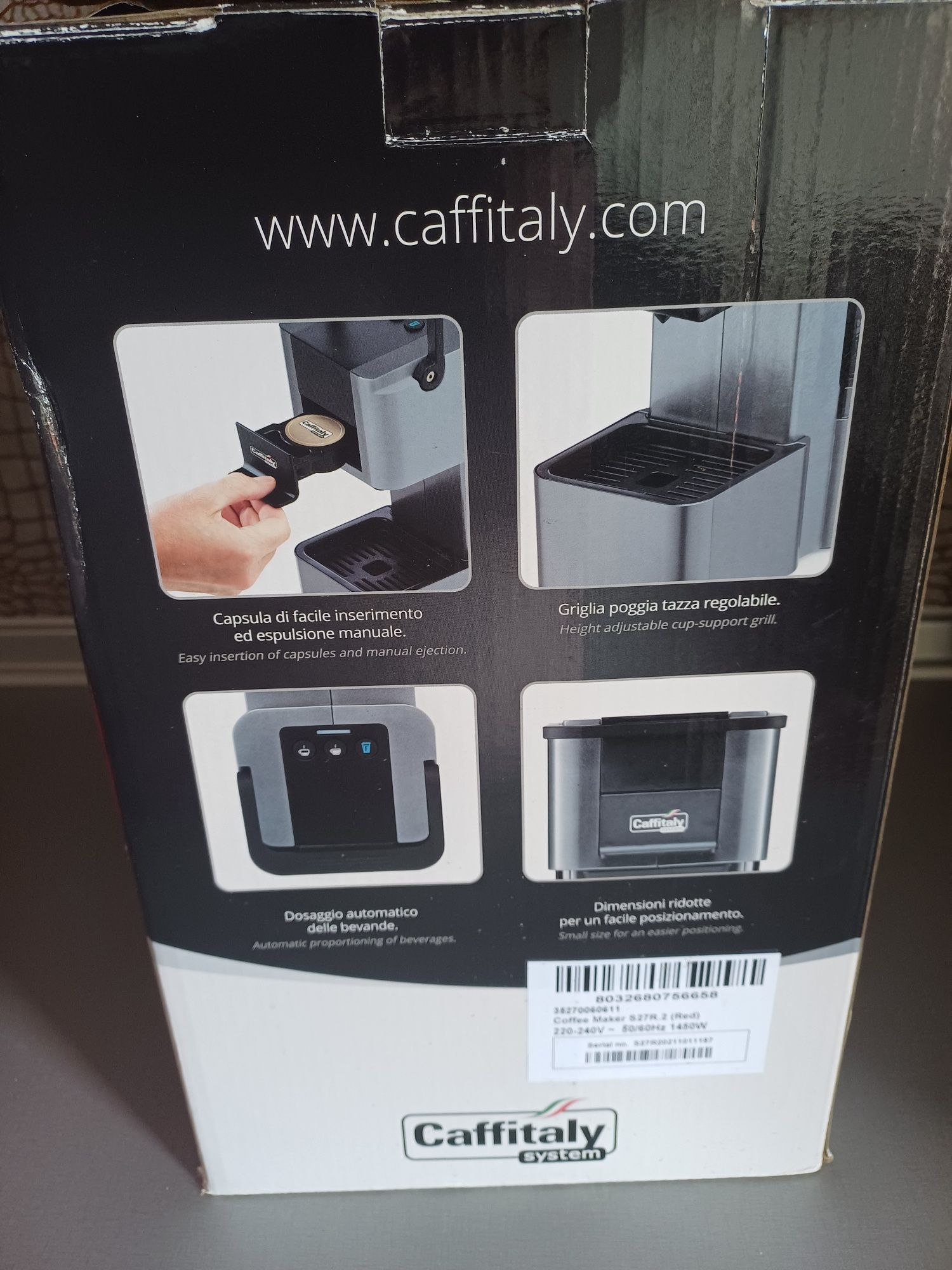 Кафемашина Iris Caffitaly sistem капсули