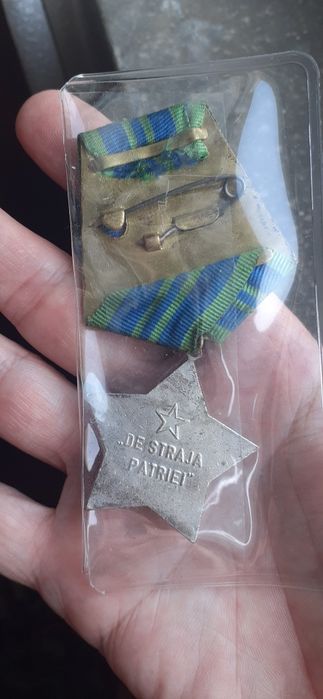 Medalia "De Straje Patriei "RPR-rară