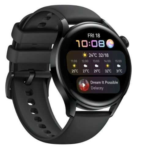Smartwatch Huawei Watch 3 Active Edition eSIM Black nou - SIGILAT