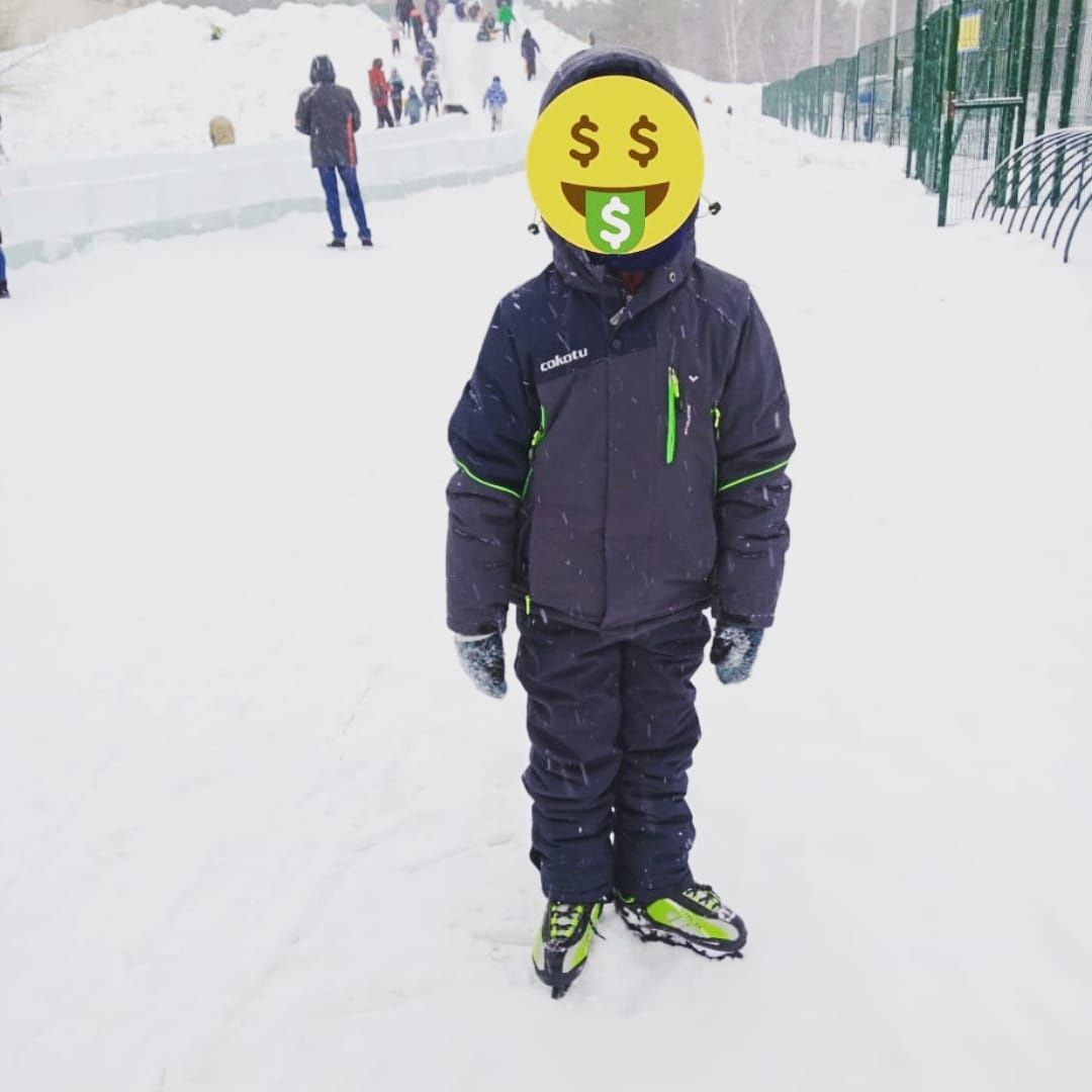 Лыжный костюм на мальчика
