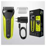 Aparat de ras Braun Series 3 300s, Wet&Dry, 3-Flex Blades