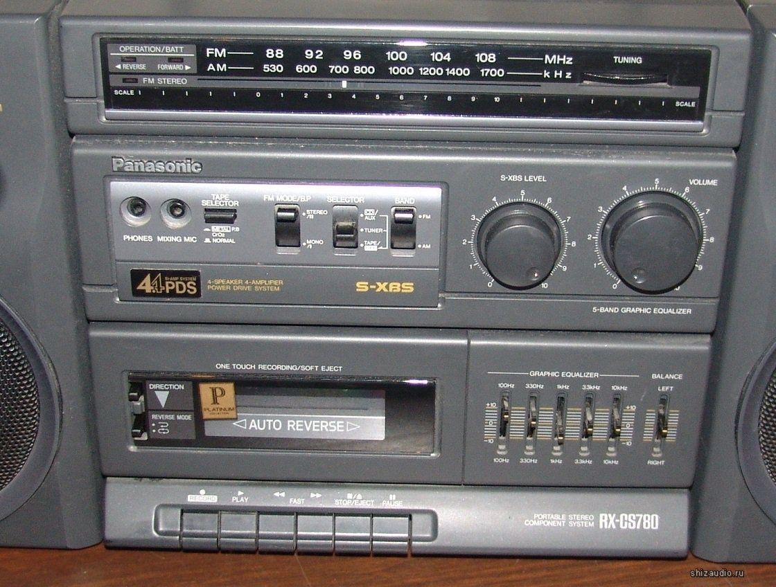 Продам Винтажный магнитофон 1990 годов Panasonic RXCS780