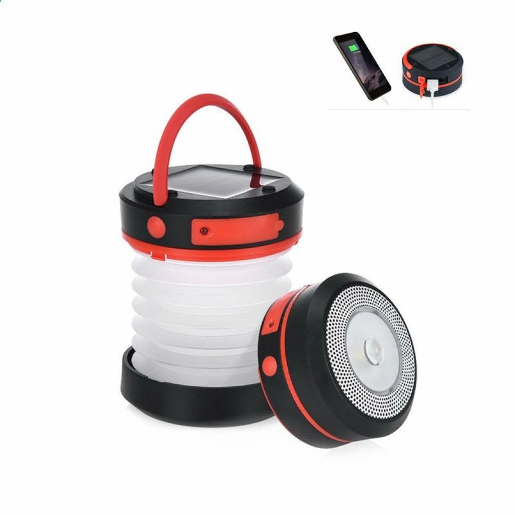 Соларна портативна лампа с панели за къмпинг: 4.5 V/50mA CAMP LAMP-4