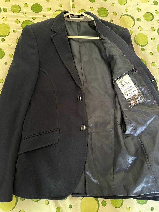 Sacou Slim Fit Scorpion, Bleumarin