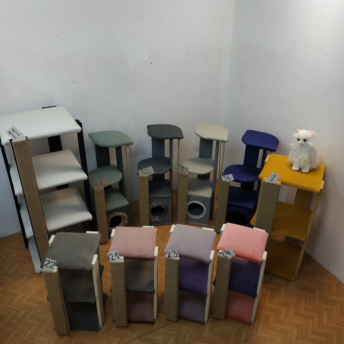 Нови Големи котешки катерушки - 120 см Сглобени 115 лв /55.80 €