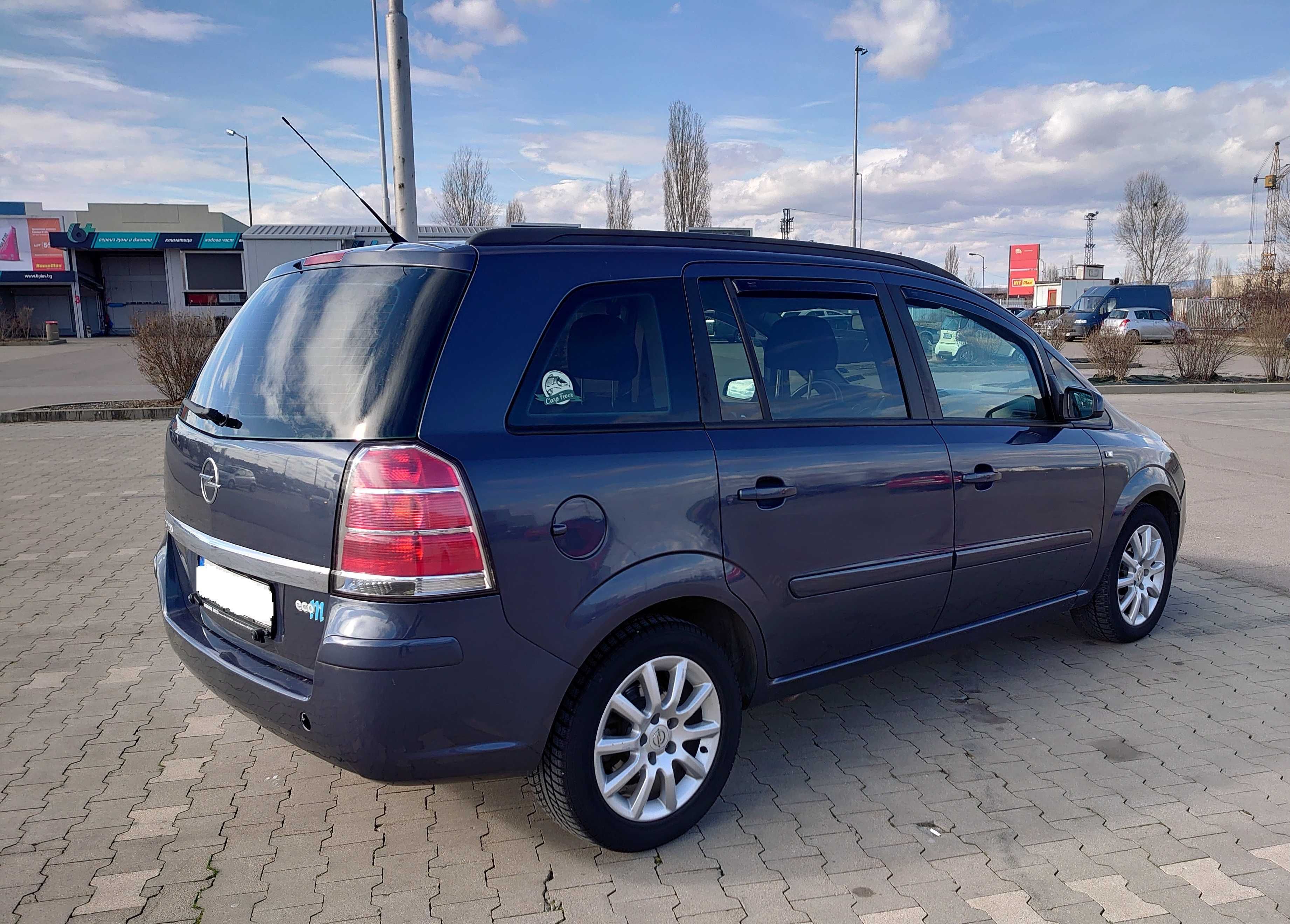 Opel Zafira 1.6 МЕТАН