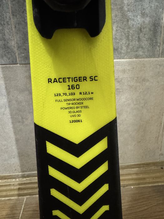 Skiuri Volkl Racetiger SC 160cm 2023/2024 raza 12m slalom